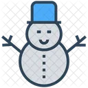 Christmas Snowman Winter Icon