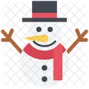 Snowman Winter Christmas Icon