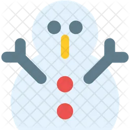 Snowman Sculpture  Icon