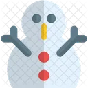 Snowman Sculpture Icon