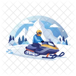 Snowmobile  Icon