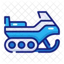 Snowmobile Winter Vehicle Icon