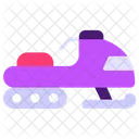 Snowmobile Snow Sledge Snowmachine Icône