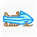 Snowmobiling Winter Spend Icon
