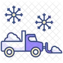 Snowplow Snow Plow Vehicle Icon