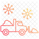Snowplow Snow Plow Vehicle Icon