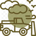 Snowplow Snow Removal Snow Clearing Vehicle Icon