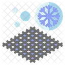 Snowproof Fabric Textile Icon