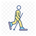Snowshoeing  Icon