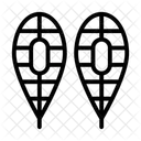 Snowshoes Winter Trekking Icon