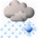 Snowstorm Snow Winter Icon