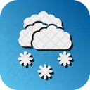 Snowy Snow Weather Icon