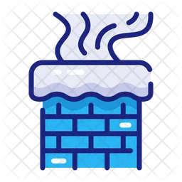 Snowy chimney  Icon