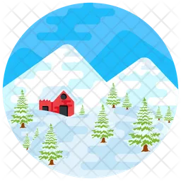 Snowy House  Icon