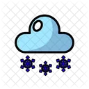 Snowy Snow Weather Icon