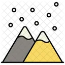 Snowy Mountain Icon