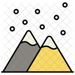 Snowy Mountain  Icon