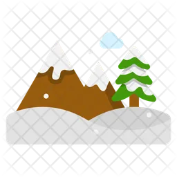 Snowy Mountain  Icon