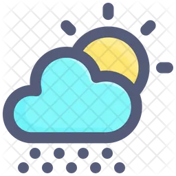 Snowy Rainy Day  Icon