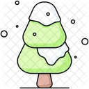 Snowy Tree  Icon