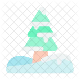 Snowy Weather  Icon