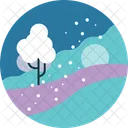 Snowy Weather  Icon
