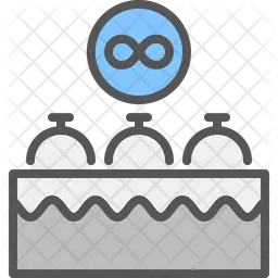 So viel du essen kannst  Symbol