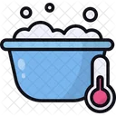 Soak Temperature Wash Cold Icon
