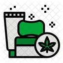 Cannabis Healthcare Foam Icon