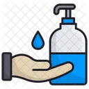 Pump Dispenser Hygiene Icon