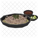 Soba Noodles Japanese Cuisine Food Icon