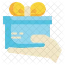 Sobre De Regalo Regalo Empaquetado Certificado De Regalo Icono