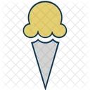 Sobremesa Congelada Sorvete Cone De Sundaes Icon