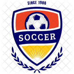 Soccer Badge Icon - Download In Flat Style