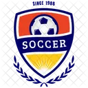 Soccer Badge Football Badge Football Crest Icon