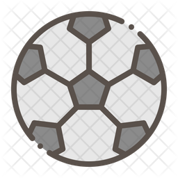 Soccer Ball Icon Of Colored Outline Style Available In Svg Png Eps Ai Icon Fonts