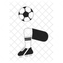 Soccer ball juggle  Icon