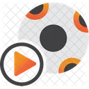 Soccer Ball Video  Icon
