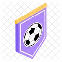 Soccer Banner  Icon