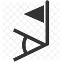 Soccer Football Corner Icon