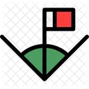 Soccer corner  Icon