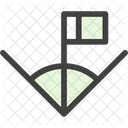 Soccer corner  Icon