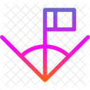 Soccer corner  Icon
