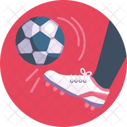 Soccer dribbling  Icon
