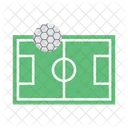 Soccer Pitch Ground Icon