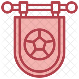 Soccer Flag  Icon