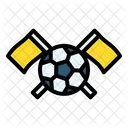 Soccer Football Flag Icon