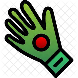 Soccer gloves  Icon