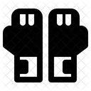 Gloves Soccer Equipment Icon