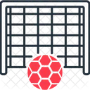 Soccer Goal Goalkeeper Ball Icon